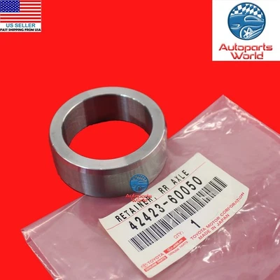 GENUINE TOYOTA TACOMA 4RUNNER FJ GX460 REAR AXLE BEARING RETAINER 42423-60050   - Image 1 of 4