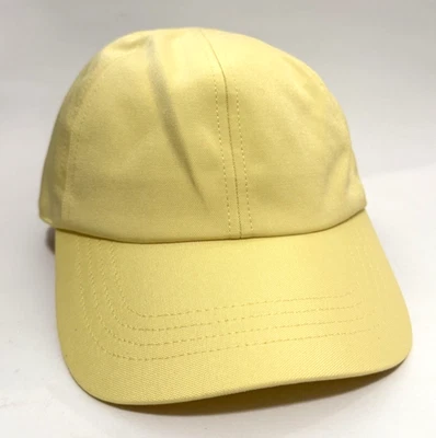 Gorra de béisbol Madewell para mujer talla única amarilla correa de cuero ajustable trasera Foto 1 de 4
