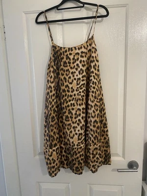 Peter Alexander Ladies Leopard Print Nightie Small - image 1 of 4