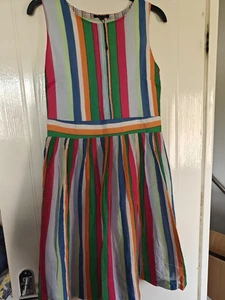 Tommy Hilfiger Damen Sommerkleid gestreift Größe 6 Top Zustand - Bild 1 von 3