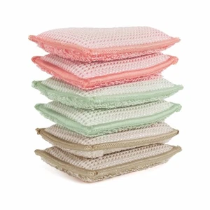 Kitchen Sponges Dish Sponge Super Absorbent Natural Dish Sponges,3 Color, Pac... - Picture 1 of 7