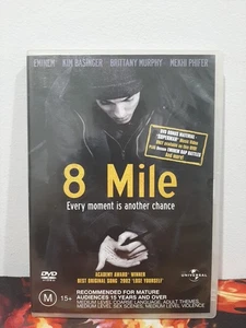 8 Mile  (DVD, 2002) Eminem & Brittany Murphy Movie 🍿 Fast Tracked Shipping  - Picture 1 of 3