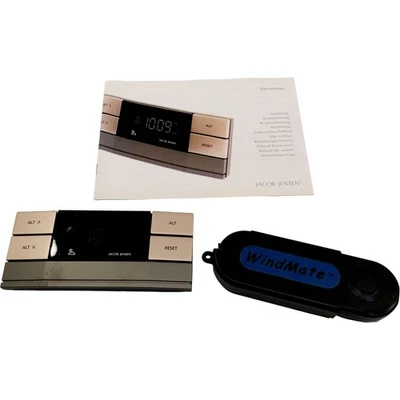 Jacob Jensen WindMate Barometer & Anemometer Compact Weather Station - Image 1 of 4