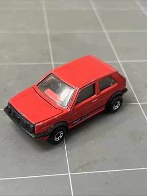 VINTAGE TOY TRUCK CAR MATCHBOX LESNEY VOLKSWAGEN GOLF GTI  1985 - Image 1 of 4