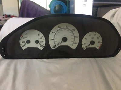1999 Mercedes-benz w202 C280 Sport AMG  instrument cluster white gauges - Image 1 of 4