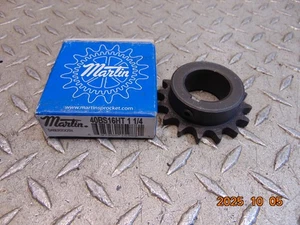 MARTIN 40BS16HT 1 1/4 SPROCKET 1-1/4" BORE - Picture 1 of 1