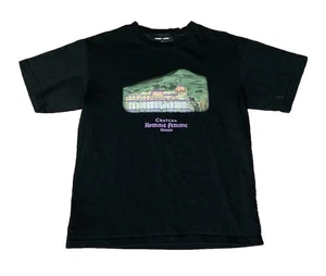 Camiseta negra para hombre + mujer pequeña Chateau Monaco Street Wear - Imagen 1 de 5