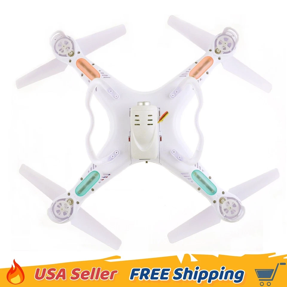 Syma X5C-1 遥控四轴无人机 6 轴陀螺仪迷你飞机带高清摄像头白色 — 第 1/4 张图片