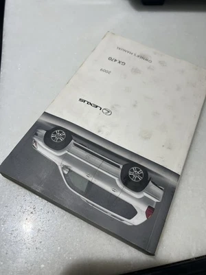2007 2008 2009 Lexus GX470 OWNER’S MANUAL Book GUIDE Genuine Toyota OEM💯 - Image 1 of 4