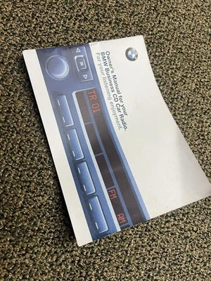 2001-2003 BMW OEM подлинный E39 525i 540i 530i X5 CD радио аудио владелец руководство книга - Изображение 1 из 4