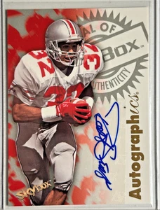 Robert Smith AUTO Skybox Autographics 2012 Fleer Retro 1997 Autograph OSU Viking - Picture 1 of 2