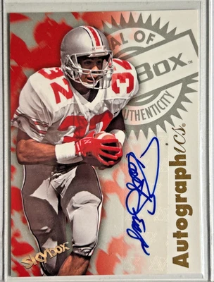 Robert Smith AUTO Skybox Autographics 2012 Fleer Retro 1997 Autograph OSU Viking - Image 1 of 2