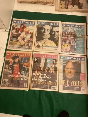 1991 Melody Maker EMF, Black Crowes, Wonderstuff, Senseless things, Neil Young - Image 1 of 4