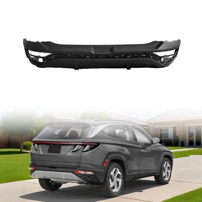 Rear Bumper Cover Compatible with Hyundai 2022-2024 Tucson SE/SEL - Image 1 of 4