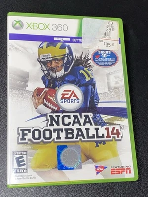 NCAA Football 14 (Microsoft Xbox 360, 2013) - CIB Complete Tested & Working - Image 1 of 4