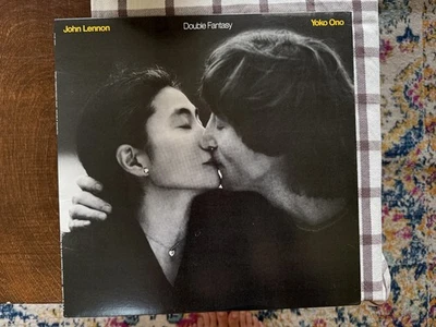 1st PRESSING JOHN LENNON & YOKO DOUBLE FANTASY VINYL 1980 ORIGINAL ETCHED VVG - Image 1 of 4