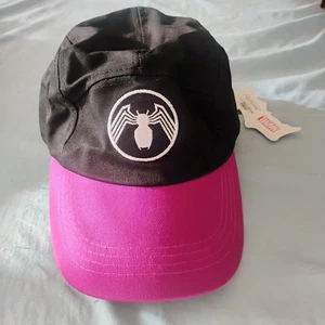 new VENOM Marvel x Culture Fly HAT Black Purple Bill CAP 5 Panel Snapback YOUTH - Picture 1 of 3