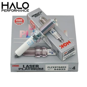 VW Golf R MK7 2013-2019 NGK Laser Platinum Spark Plugs (4 Pack) - Picture 1 of 2