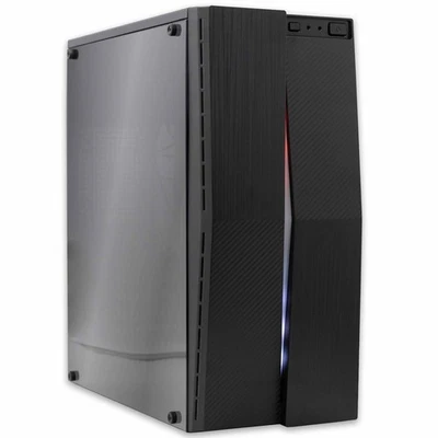 Gaming Case 500W ATX Micro-ATX Mini-ITX mATX Tower Cabinet Computer RGB PC - Image 1 of 4