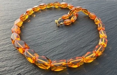 Halskette aus echtem Bernstein, von PAT 2007 - Bild 1 von 4