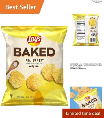 Patatas fritas al horno crujientes - 60 x 0,875 oz | Perfecto para compartir y disfrutar Foto 1 de 4