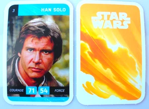 CARTE STAR WAR  LECLERC 2018  - N°3 HAN SOLO - Picture 1 of 1