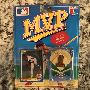 1990 Ace Neuheit MVP Baseballkarte und Pin in Originalverpackung Eric Anthony RC - Bild 1 von 2