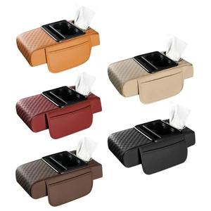 Car Arm Rest Cushion Elbow Support with Pocket Tissue Cup Holder Heighten Pad - Picture 1 of 13