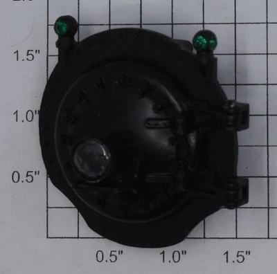 Lionel 726-95 锅炉前带黑色车头灯和灯泡支架 — 第 1/2 张图片
