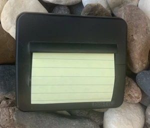 Vintage Post It Notes Dispenser. Weighted. Used - Picture 1 of 5