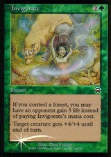 Invigorate Foil | EX | Mercadian Masques | Magic MTG