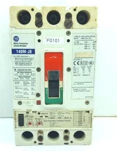 ALLEN BRADLEY 140M-J8 UNTERBRECHUNGSSCHALTER 3 POLIG 250 AMS / GETESTET OK - Bild 1 von 14