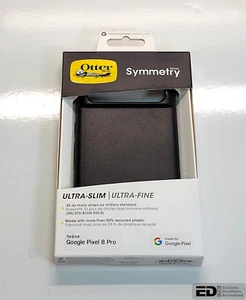 OtterBox Symmetry Black Case for Google Pixel 8 Pro - Photo 1 sur 9