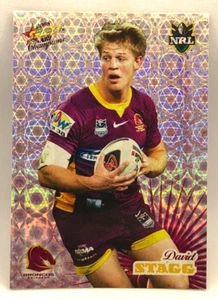 2008 NRL Champions Holofoil #HF11 David Stagg Brisbane Broncos - Picture 1 of 2