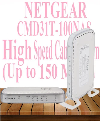 NETGEAR CMD31T-100NAS High Speed Cable Modem (Up to 150 Mbps) - Image 1 of 4