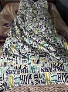 POTTERY BARN PB Teen Sleeping Bag Geometric Multicolor Cotton Polyester 75"x32" - Picture 1 of 22