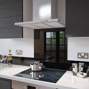 Glass Splashbacks Black and Glass Upstands - Made By Premier Range - Picture 1 of 6