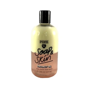 Victoria's Secret Pink Dual Phase Body Wash 12Fl Oz Soap Coconut Oil NWT AR010 - Picture 1 of 4