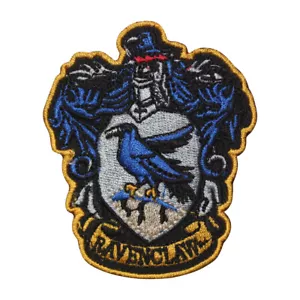 Harry Potter Ravenclaw logo Patch Iron On Patch Sew On Badge Embroidered Patch - Foto 1 di 1