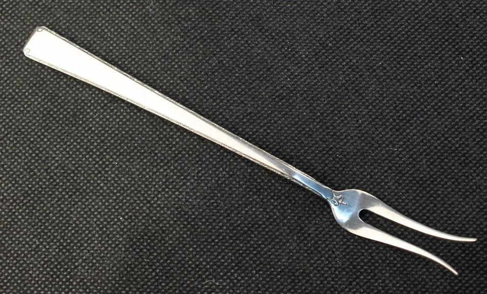 Towle Sterling Old Lace 2 Tine Pickle Fork  - Image 1 of 1