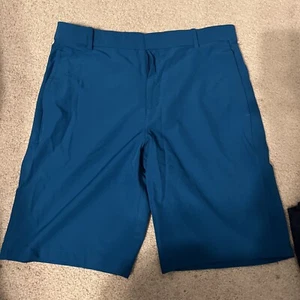 nike golf shorts dri fit 32 M Blue - Picture 1 of 4