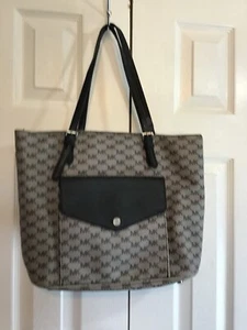 Michael Kors Signature Jet Set Medium Top Zip Snap Pocket Tote Bag And Crossbody - Picture 1 of 19