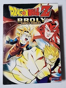 DragonBall Z: Broly Triple Threat Uncut Movies DVD 3-Disc Set Great Condition  - Picture 1 of 8