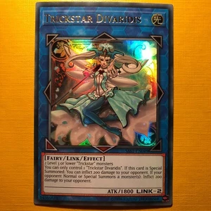 Trickstar Divaridis - Ultra Rare - YuGiOh - Unlimited Edition - SAST - Mint Card - Picture 1 of 1