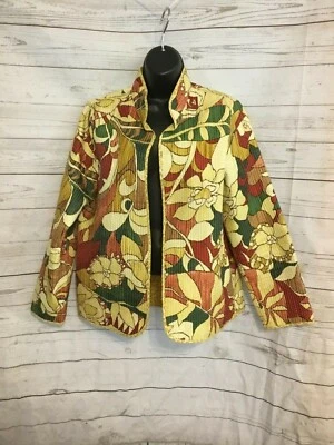 Chaqueta reversible floral multicolor Alfred Dunner para mujer talla 8” Foto 1 de 4