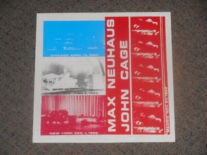 MAX NEUHAUS JOHN CAGE fontana mix feed LP NEW UNPLAYED alga marghen - Picture 1 of 2