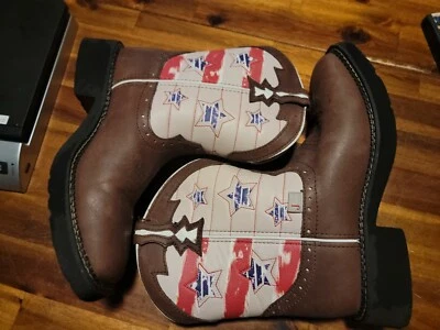 Botas Justin para niños talla 8B, estilo L9520 Foto 1 de 4