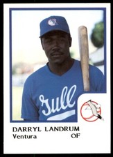 1986 ProCards Darryl Landrum Ventura Gulls #DALA