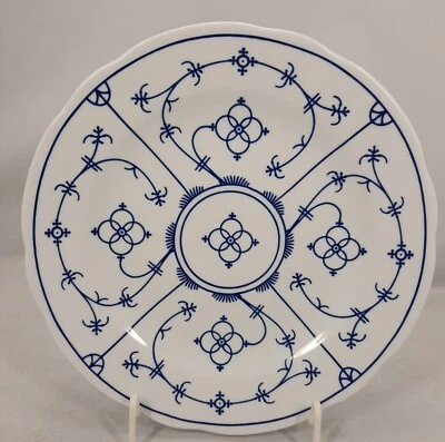 Winterling Porzellan Indisch blau Teller flach 21 cm festoniert Frühstücksteller - Bild 1 von 4