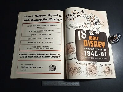 HR Sept 4 1940 shorts special Walt Disney Leo Schlesinger Universal short films - Image 1 of 4